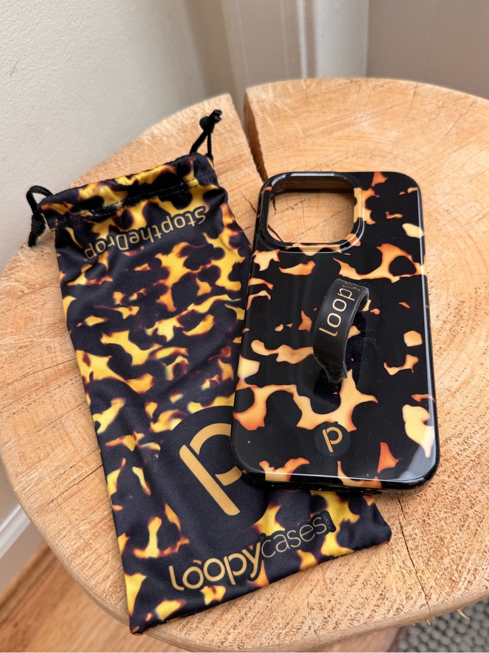Loopy Case Tortoiseshell iPhone 15 Pro
